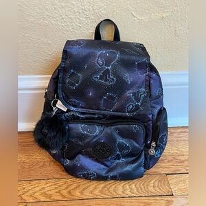 Kipling Peanuts Snoopy Weightless Star Mini Backpack Limited Edition